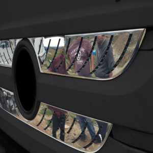 FAX108 MERCEDES-BENZ FOR INSIDE OF GRILL CHROME (PRESSED)AXOR