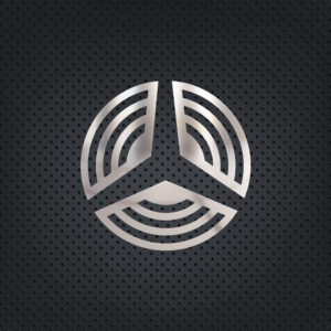 FAX134 MERCEDES-BENZ FOR INSIDE OF LOGO CHROME AXOR