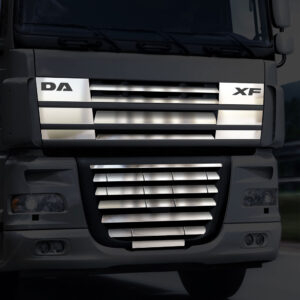 FDF105 DAF FOR GRILL COMPLETE CHROME XF/CF