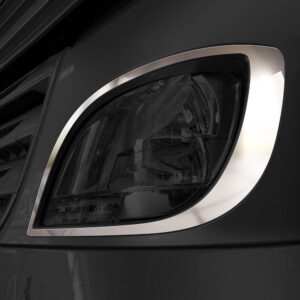 FDF125 DAF FOR HEADLIGHT FRAME CHROME XF/CF