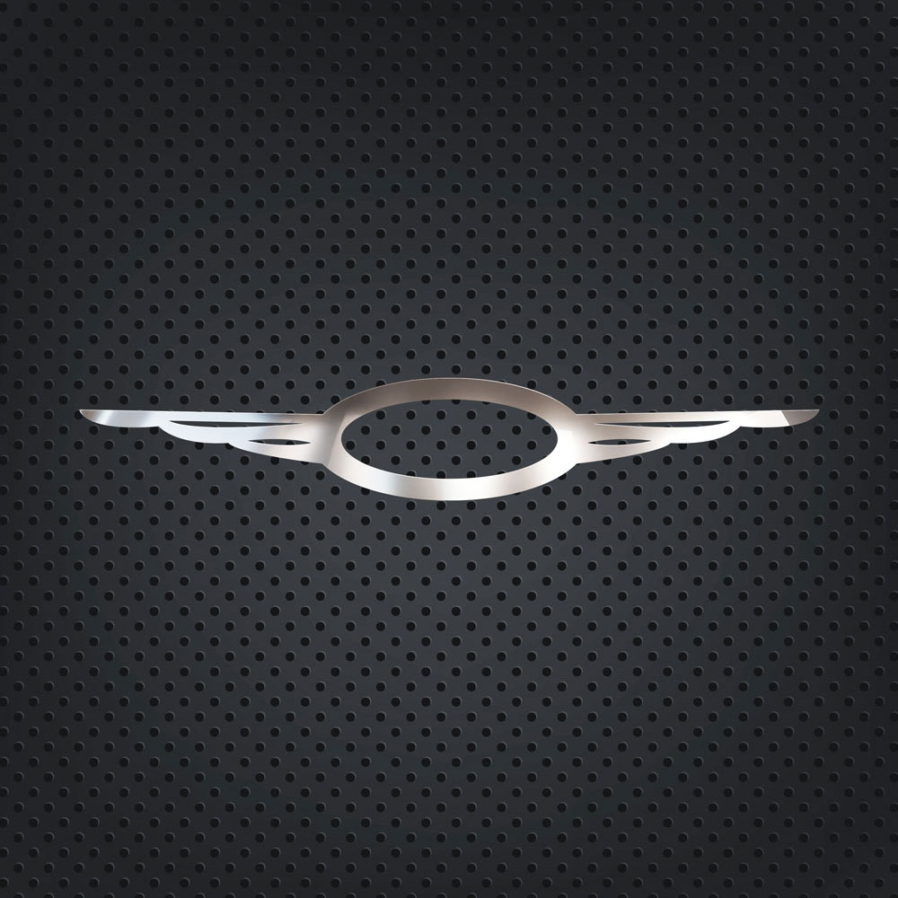 FFD117 FORD FOR FRAME OF LOGO COVER CHROME CARGO