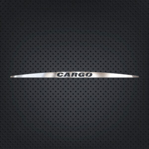 FFD118 FORD FOR UPPER GRILL CARGO LETTER CHROME CARGO