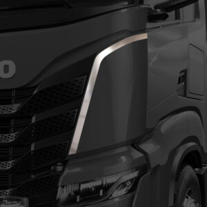 FIV160 IVECO FOR SIDE AIR CONDIT. FRAME CHROME S-WAY
