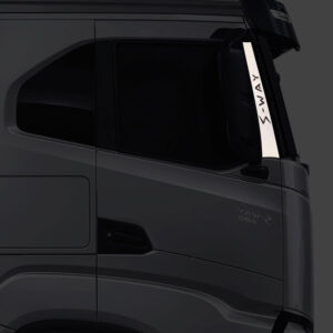 FIV164 IVECO FOR FRONT OF DOOR PILLAR CHROME KROMU S-WAY