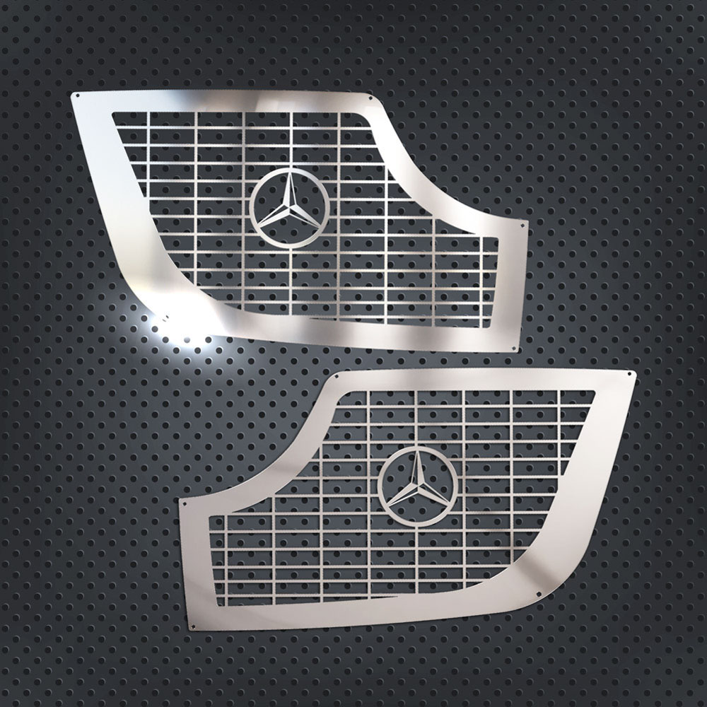 FME165 MERCEDES-BENZ FOR HEADLIGHT WIRE CHROME ACTROS MP4/MP5