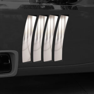 FME178 MERCEDES-BENZ FOR MIDDLE OF SIDE VERTICAL CHROME 4 PCS  ACTROS MP4/MP5