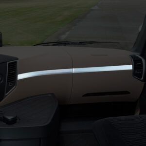 FNME104 MERCEDES-BENZ FOR FRONT OF PASSANGER CONSOLE CHROME (PRESSED) ACTROS