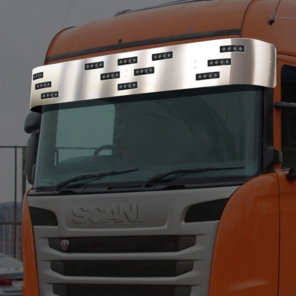 FSC102 SCANIA FOR SPECIAL SUNVISOR CHROME (FULL) STREAMLINE