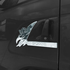FSC141 SCANIA FOR DOOR HANDLE FRAME CHROME M5 (PRESSED) STREAMLINE
