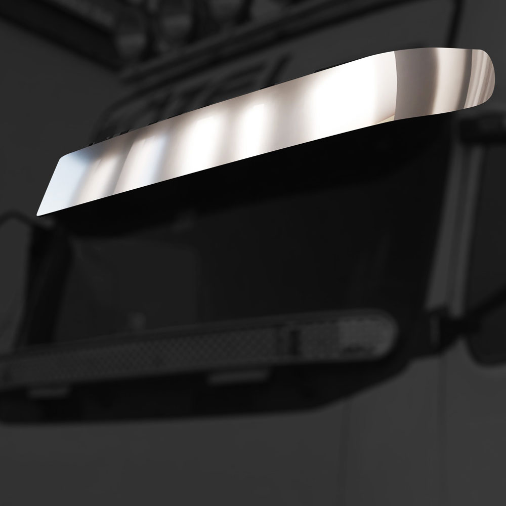 FVO101 VOLVO FOR SUNVISOR CHROME FH2/FH3