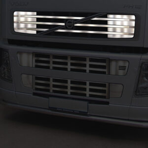 FVO104 VOLVO FOR GRILL CHROME UPPER PCS  FH2/FH3