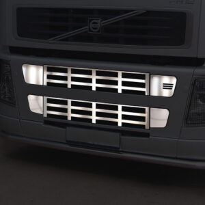 FVO105 VOLVO FOR GRILL CHROME BOTTOM PCS FH2/FH3