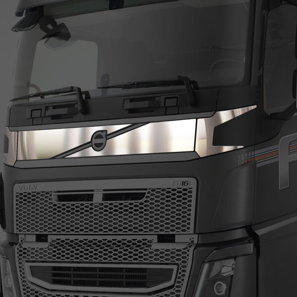 FVO241 VOLVO FOR TOP OF GRILL CHROME FH / 2021
