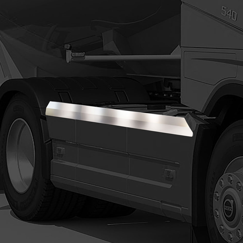 FVO203 VOLVO FOR TOP OF SIDE LATH CHROME FH4 2013+