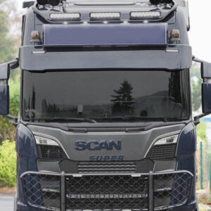 FPSC122 SCANIA NG S/R FULL SUNVISOR WITH 2 LED SOCKET